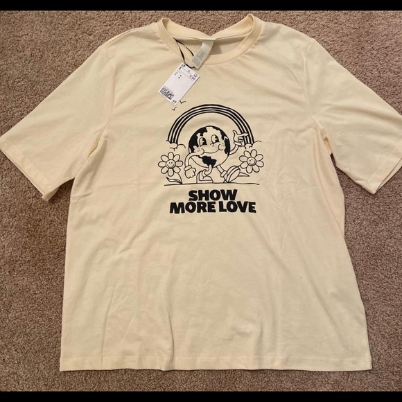 Show more love H&M t-shirt - Picture 1 of 1